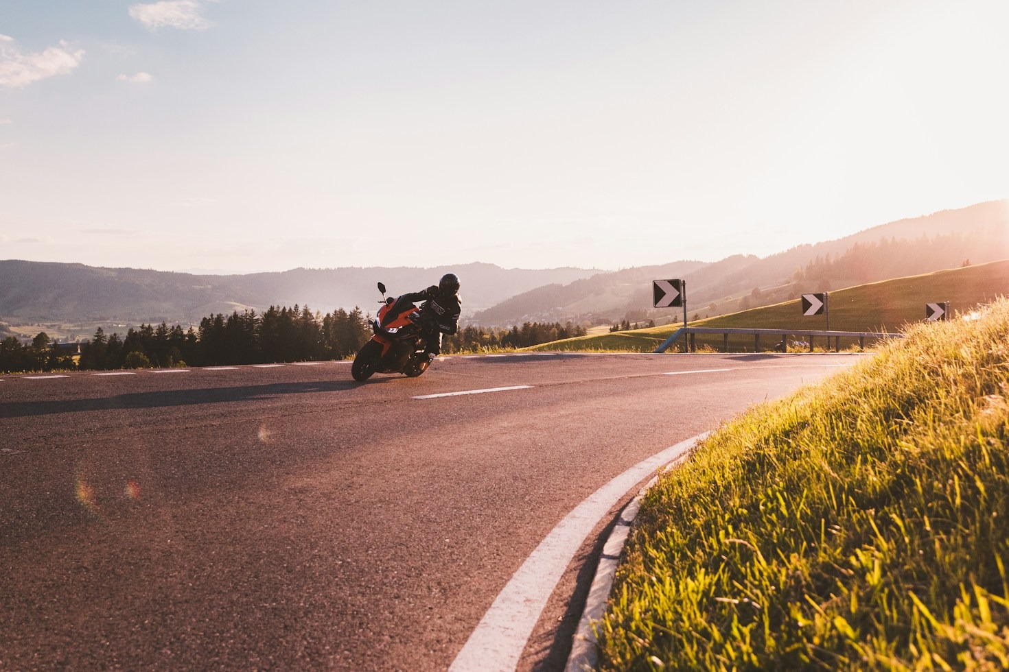 De tio vackraste bergsvägarna för motorcykel i Andalusien